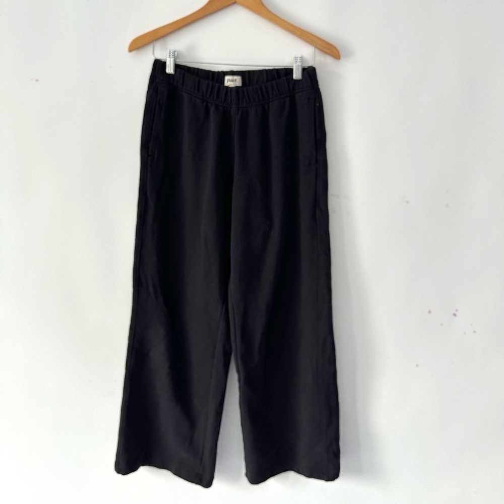 Pact Essential Loopback Terry Wide Leg Sweatpants - Size small